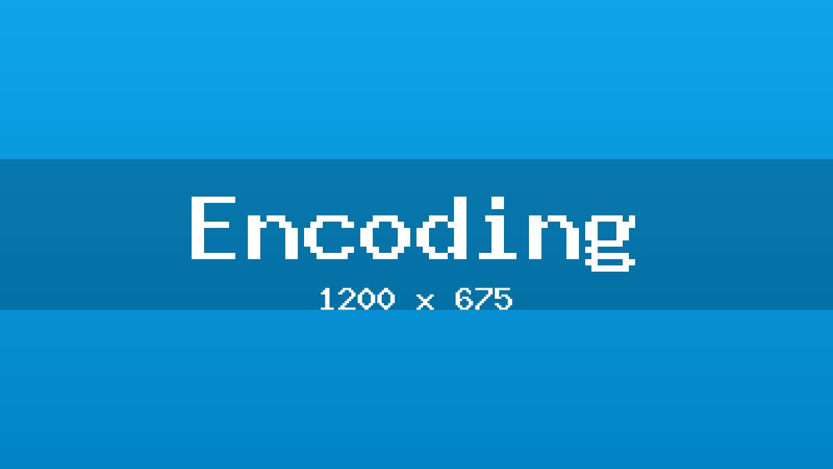 Encoding placeholder image
