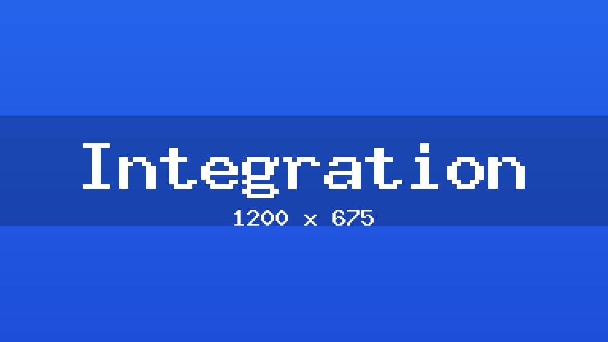 Integration placeholder image
