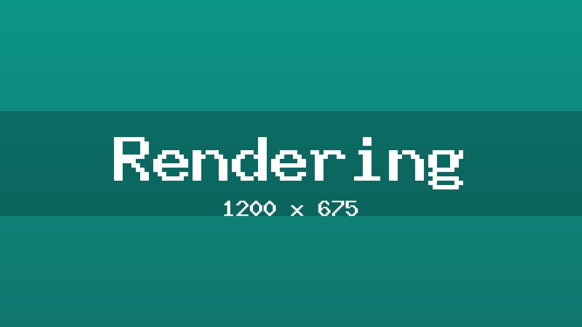Rendering placeholder image