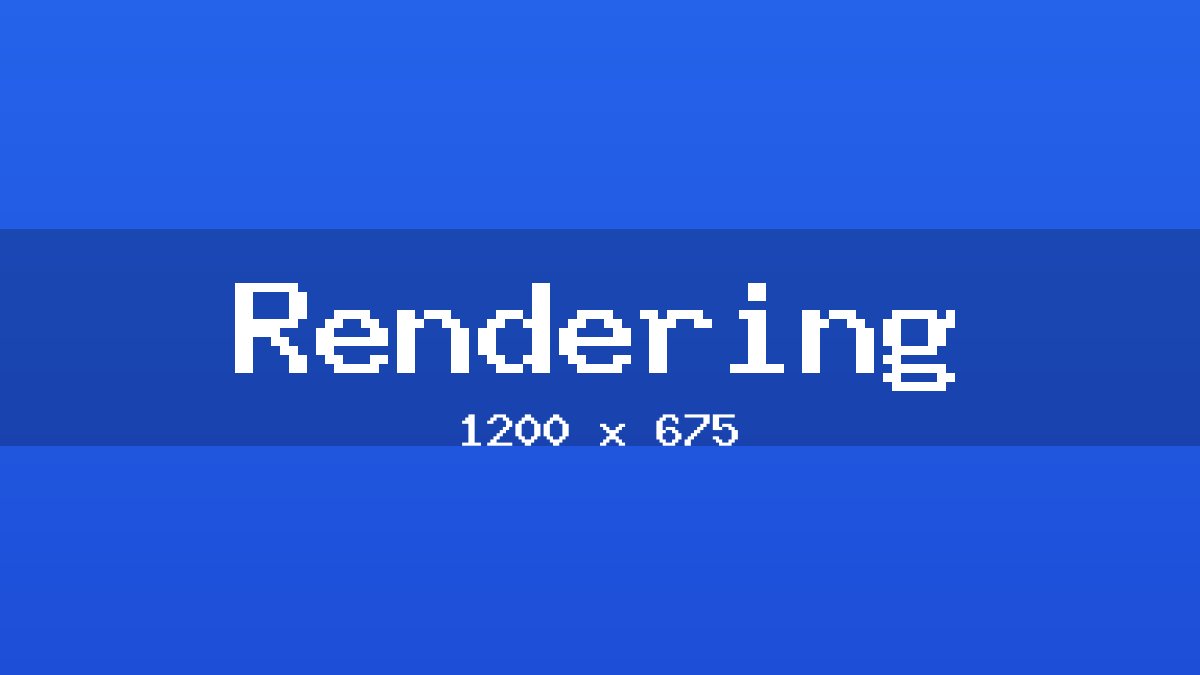 Rendering placeholder image