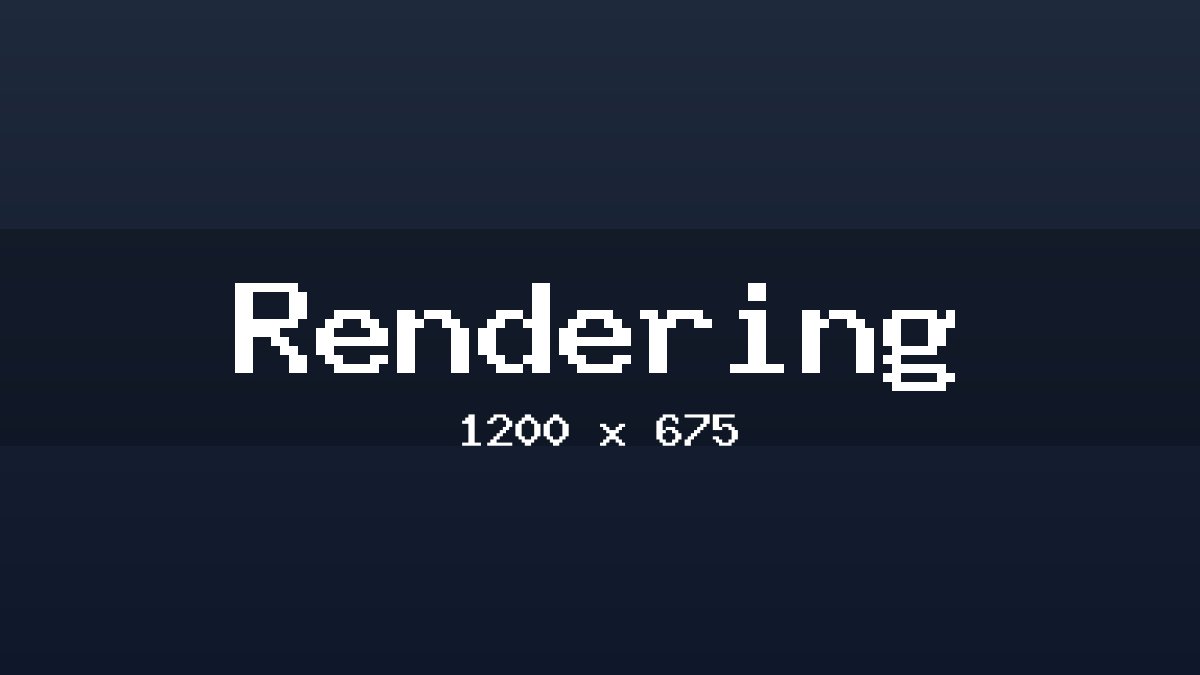Rendering placeholder image