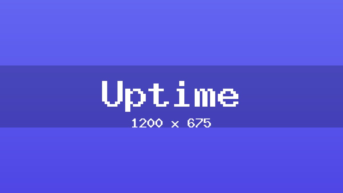 Uptime placeholder image